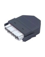Flex7 7-Pole Lighting Connection Plug 0.5-1.5mm Black