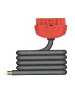 Flex7 Prota 4-Core Emer Luminaire Lead LSHF 1mmx3M White Plug/White