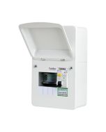 FuseBox F2004RA 4 Way RCD Type A Consumer Unit c/w 2x Blanks 63a Type A 30mA