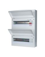 FuseBox F2030M 30 Way Main Switch Consumer Unit 15/15 Double Bank 100A