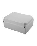 Gewiss 240x190x90mm Junction Box IP56 Grey c/w Plain Screwed Lid