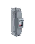 Hager HDA048Z 50A 18kA 1 Pole 1D Fixed Thermal, Fixed Magnetic MCCB h3 x160