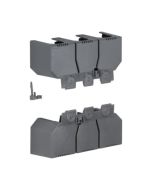 Hager HYB023H H3 Cover Terminal 3P Spreader
