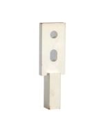 Hager HYE033H H1000 Connector Rear 3P 21x8x14cm