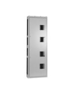 Hager JN15508SM Invicta Extension 16 Way Side c/w Enclosed DIN 96x8