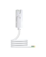 Hager K7B5M1W Klik 10A 7 Pin Luminaire Lead with 3 Core Pre-Wired Plug to Wire: 1.0mm², 5.0m