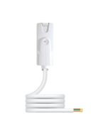 Hager K7P5M1W Klik 7 Plug Pin Pre-Wired & 5m 1mm2 5C Lead for Dimmable Luminaires 10A