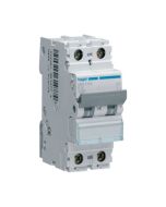 Hager NBN216A 16A 10kA/15kA 2 Pole B Curve MCB
