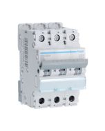 Hager NBN325A 25A 10kA/15kA 3 Pole B Curve 3 Module MCB