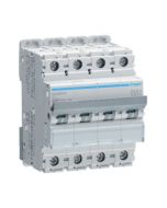 Hager NCN401A 1A 10kA/15kA 4 Pole C Curve 4 Module MCB