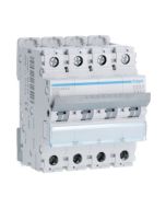 Hager NCN440A 40A 10kA/15kA 4 Pole C Curve 4 Module MCB