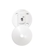 Hager PCR2000 Klik 6A 3 Pin Ceiling Rose and Cover White