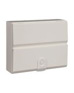 Hager VM012 Design 30 Enclosure 12 Module DIN Rail White Steel