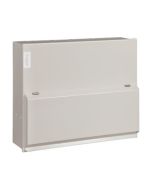Hager VML106RK 6 Way Main Switch Consumer Unit 100A c/w Round Knockouts