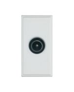 Hager WMMTVM Sollysta Module 1 Gang IEC Male Non Isolated Euro White