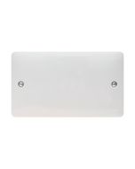 Hager WMP2 Sollysta 2 Gang Blanking Plate White
