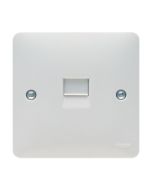 Hager WMRJ45 Sollysta 1 Gang RJ45 Data Socket White