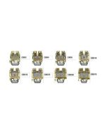 Hellerman 50mm2 DIN Rail Terminal Block Beige Pack=5