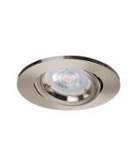 Red Arrow IGP/TSC Ignis Plus Fire Rated GU10 Tilt Downlight Satin Chrome Steel