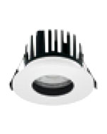 ALL LED AFD010BZ/MWBB Matte White Black Baffle Bezel for Defender Fixed (AFD010D)
