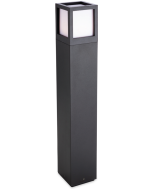 Firstlight 3422GP Evo Tall Post 1xWhite CREE LED Bollard IP54 12W 600mm Graphite Die Cast Aluminium