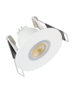 Integral ILDLFR45D037 Evofire Mini Fire Rated Downlight 45Mm Cutout IP65 White Round Integral
