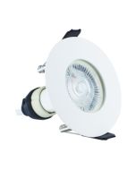 Integral ILDLFR70D011 Evofire Fire Rated Downlight 70Mm Cutout IP65 White Round *No Gu10 Holder* Integral