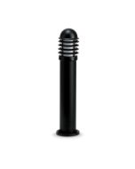 JCC JC39202BLK NiteLED™ IP44 Medium Louvred Bollard Unlamped E27 Black
