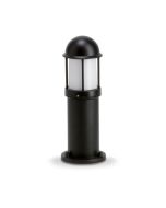 JCC JC39211BLK NiteLED™ IP44 Short Plain Bollard Unlamped E27 Black