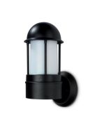 JCC JC39223BLK NiteLED™ Mains IP44 Plain Wall Light E27 Black