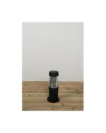 KSR KSR9990 Coria II E27 420mm Flat Top Bollard Black