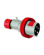 Lewden 710236 Multimax 3P+E 32A 400V IP67 Industrial Plug Red
