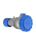 Lewden 730126 Multimax 2P+E 16A 230V IP67 Industrial Connector Blue