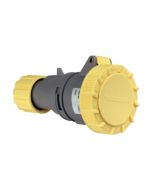 Lewden 730224 Multimax 2P+E 32A 110V IP67 Industrial Connector Yellow