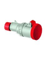 Lewden 730236 Multimax 3P+E 32A 400V IP67 Industrial Connector Red