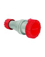 Lewden 730346 Multimax 3P+N+E 63A 415V IP67 Industrial Connector Red