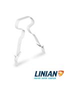 Linian 1LTEW001.5 FireClip T&E 1.5mm Whi Pk=100