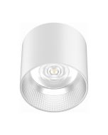 Lumineux 430227-WH Eyebrook LED Surface Lens Downlight 15W 4000K Specular 60D 4" White