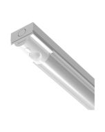 Lumineux 430398-PIR Sutton Plus Batten 6ft Twin 57W 2CCT 4K/6K White Integral PIR