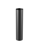 Lumineux 430689 Leighton Bollard Post 900mm with Root Kit Black