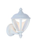 Lutec 5260101030 Unite IP44 Integrated LED Wall Light White 330lm 3000K