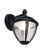 Lutec 5260201012 Unite IP44 Integrated LED Wall Light Black 330lm 3000K