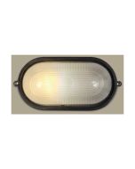 Lutec 6302202013 Echo IP44 E27 Wall Light Black