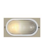 Lutec 6302202034 Echo IP44 E27 Wall Light White