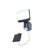 Lutec 6925601345 Sunshine IP44 Integrated LED Solar Light Dark Grey 500lm 5000K