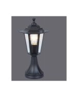 Lutec 7112402012 Corniche IP44 E27 Standing Light Black