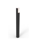 Lutec 7198101012 Cyra IP54 Integrated LED Bollard Light Matt Black 500lm 3000K