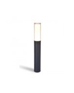 Lutec 7200501118 Dropa IP44 Integrated LED Bollard Light Dark Grey 500lm 2700K-6500K+Rgb