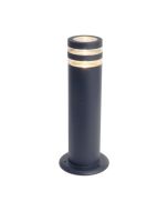 Lutec 7204803118 Focus IP44 Gu10 Bollard Light Dark Grey