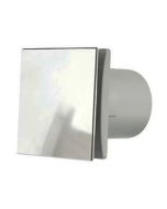 Manrose 100mm Deco Bathroom Extractor Timer Chrome